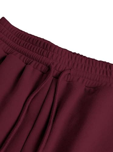 Ecolala Girls Wide Straight Leg Loose Sweatpants Elastic Waist Drawstring Jogger Pants thumbnail 3