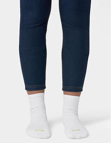 HUE Women's Mini Crew Socks (6-Pack) thumbnail 2