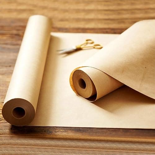 Made in USA Kraft Paper Wide Jumbo Roll 48" x 1200" (100ft) Ideal for Gift Wrapping, Art, Craft, Postal, Packing, Shipping, Floor Protection, Dunnage, Parcel, Table Runner, 100% Recycled Material thumbnail 9