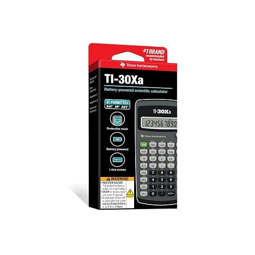 Texas Instruments TI-30Xa Scientific Calculator thumbnail 7