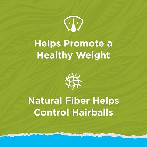 Purina Cat Chow Naturals Hairball, Indoor Dry Cat Food, 13 lb Bag | Healthy weight cat food with real turkey and chicken, a natural fiber blend helps control hairballs, for indoor cats thumbnail 2