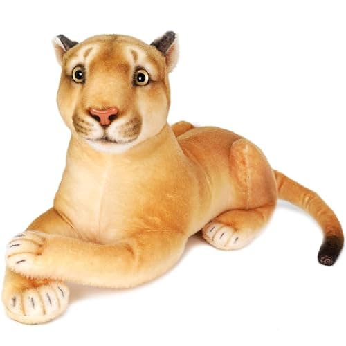 TigerHart Monique The Mountain Lion - 18 Inch (Tail Measurement Not Included) Stuffed Animal Plush - Image 1
