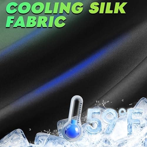 3 in 1 Summer Cooling Balaclava Hood Face Mask with Ear Loops Men Women Sun UV Protection Breathable Full Head Cover thumbnail 3