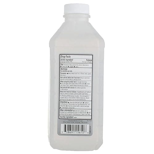 Swan 70% Isopropyl Rubbing Alcohol, 16 Oz. Bottle, Box of 12 thumbnail 2