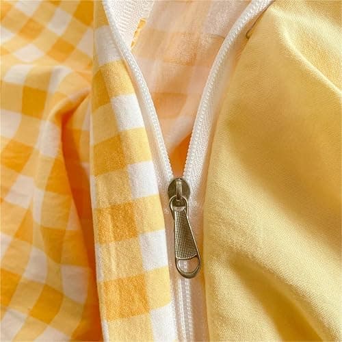 CHYLMAPHEN Quilt Cover Quilt Cover Plaid Style Duvet Covers Double Side Bed Cover Home Comforter Covers(Color 1,Full 180x220cm 1pc) thumbnail 6