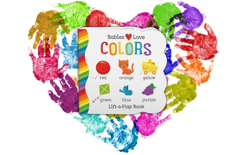 Babies Love Colors - A First Lift-a-Flap Board Book for Babies and Toddlers Learning about Colors thumbnail 5