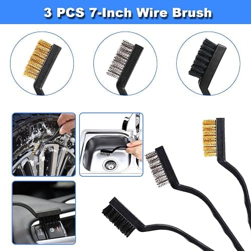 17pcs Car Detailing Kit Interior Cleaner, Car Interior Cleaning Kit with Handheld Car Vacuum, Car Detailing Brushes, Windshield Cleaning Tool, Car Cleaning Supplies, Car Accessories for Men, Women thumbnail 7