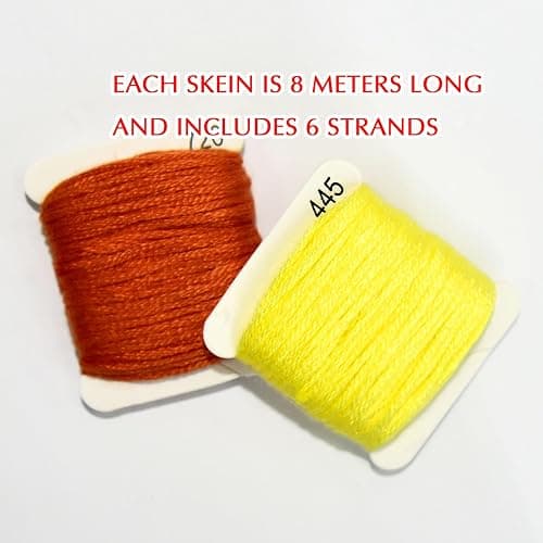 Friendship Bracelet String Kit String Bracelet Making Kit with 80 Skeins Embroidery Floss Cross Stitch Thread with Storage Box thumbnail 5