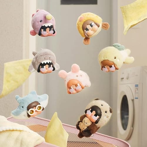 POP MART Crybaby Cry Me an Ocean Series - Vinyl Plush Pendant Blind Box, Bag Charm, Beach Bag Accessories, Collectible Holiday Birthday Gifts for Kids Adults, Single Box thumbnail 7