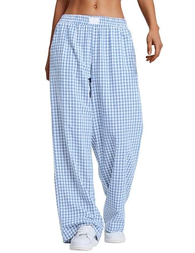 Rapbin Women's Pyjamas Pants Soft Casual Loungewear Summer 2026 Ladies Lounge Trousers with Pockets Cotton Sleepwear - Image 1