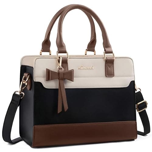 LOVEVOOK Purses for Women,Leather Tote Purse and Handbags,Satchel Shoulder Crossbody Top Handle Bags with Zipper - Image 1