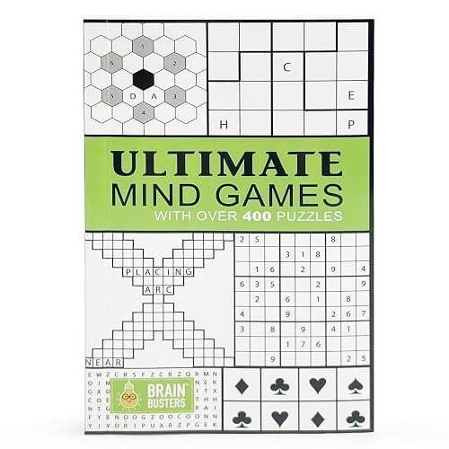 Ultimate Mind Games: With Over 400 Puzzles (Brain Busters) - Image 1