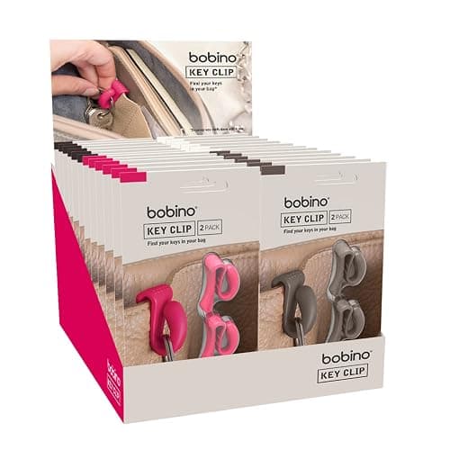 Bobino Key Clip 2-Pack - Stylish Minimalist Organizer thumbnail 5