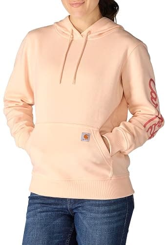 Carhartt Women's Sawyer Script Logo Sweatshirt thumbnail 3