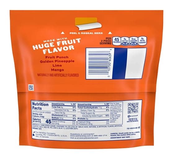 Jolly Rancher Tropical Hard Candy - Pack of 2 Bags - Delicious Classic Treats Everyone Has Loved for Generations - Perfect for Sharing with Friends and Family thumbnail 2