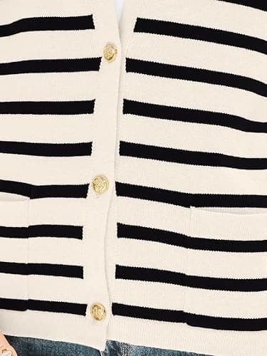 LILLUSORY Women Cardigan Sweaters Fall Outfit Clothes Fashion Cropped Jackets Trendy 2025 Casual Long Sleeve Tops thumbnail 5