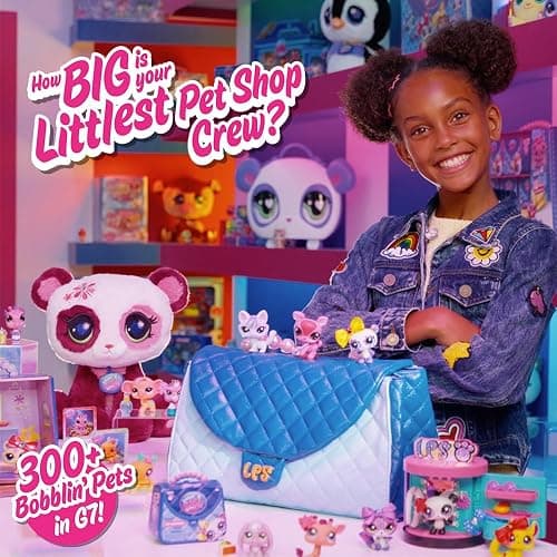 Littlest Pet Shop - Deluxe Holiday Calendar - Series 4 Advent Calendar -Gen 7 Authentic LPS Bobble Head Toy Figure, Collectible Toy Animal, Ages 4+ thumbnail 2