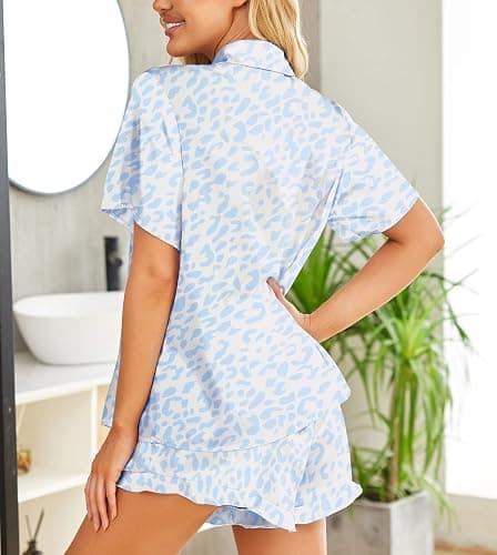 Satin Pajamas Set  thumbnail 3
