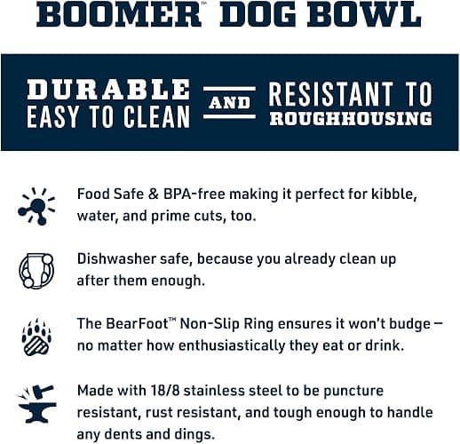 YETI Boomer 8 stainless steel dog bowl thumbnail 2