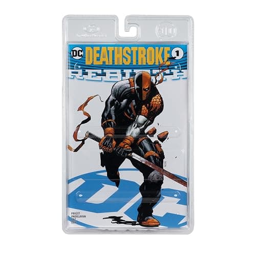 McFarlane Toys - DC Direct Page Punchers Deathstroke (DC Rebirth) 7in Figure with Comic thumbnail 8