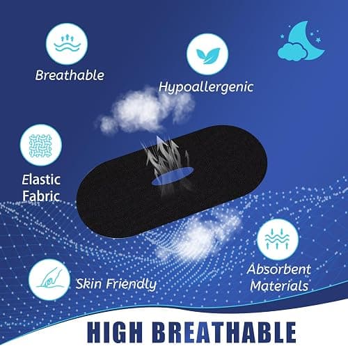 Mouth Tape for Sleeping Women 30PCS Stretch Tapes, B30-1 thumbnail 5