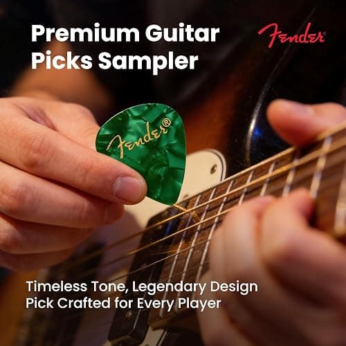 Fender Premium Picks Sampler - 12 Pack Includes Thin, Medium & Heavy Gauges (Austin Bazaar Exclusive) thumbnail 2
