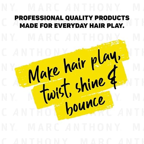 Marc Anthony Curly Hair Conditioner, Strictly Curls - 3x Moisture For Curl Defining & Enhancing - Shea Butter, Marula Oil, Aloe Vera & Coconut Cream - Sulfate Free & Color Safe For Dry Damaged Hair thumbnail 7