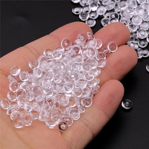 Decora 60 Gram White Fishbowl Beads for Slime Making, Art DIY Craft thumbnail 4
