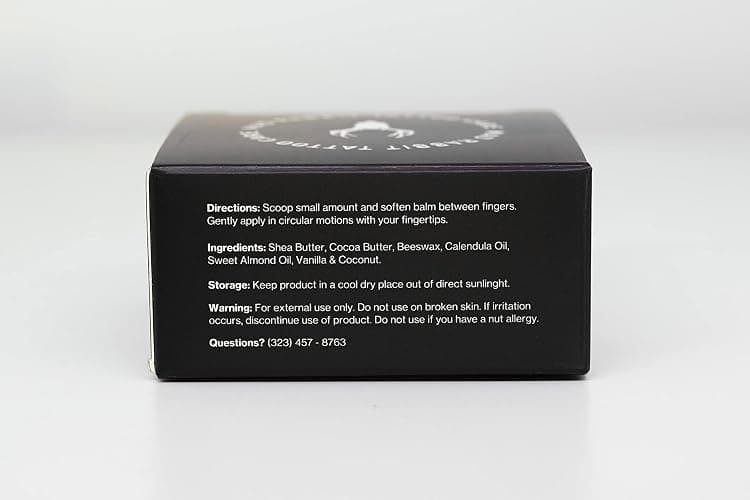 Mad Rabbit Tattoo Balm & Aftercare Cream- Color Enhancement that Revives Old Tattoos, Hydrates New Tattoos, Made With Clean Ingredients + Petroleum Free, Daily Tattoo Lotion Moisturizer & Brightener thumbnail 8