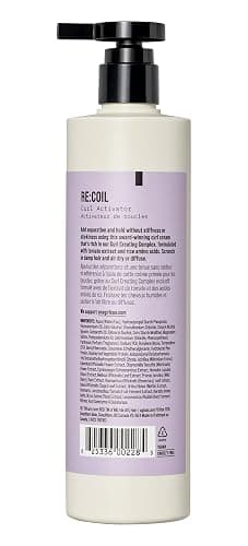 AG Care Re:Coil Curl Activator Curl Cream Award-Winning Curl Creating Complex - Ultra-Nourishing Curly Hair Cream for Defined, Healthy Curls, 12 Fl Oz thumbnail 2