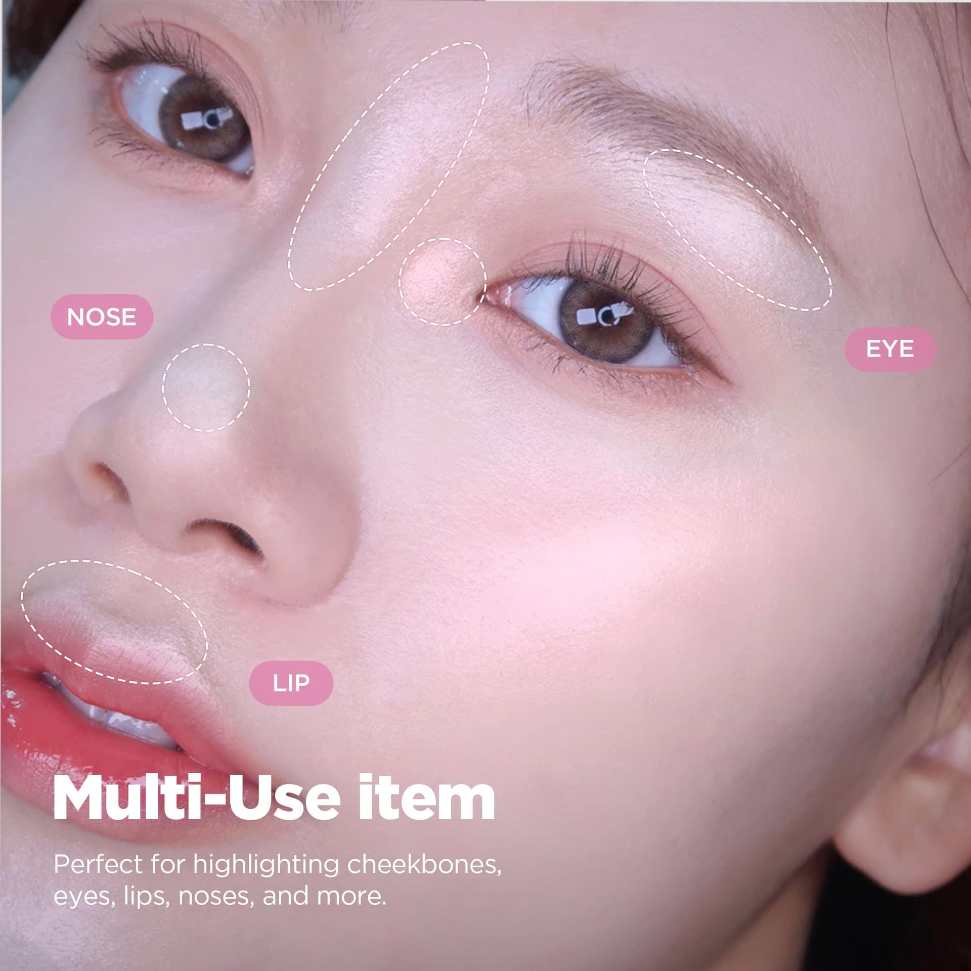 lilybyred Luv Beam Glow Veil (01_Dreamy Beam) - Resaltador Radiante Natural para Maquillaje de Piel Brillante thumbnail 5