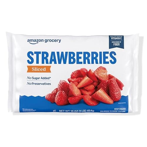 Amazon Grocery, Sliced Strawberries,16 Oz, Frozen (Previously Happy Belly, Packaging May Vary) - Image 1