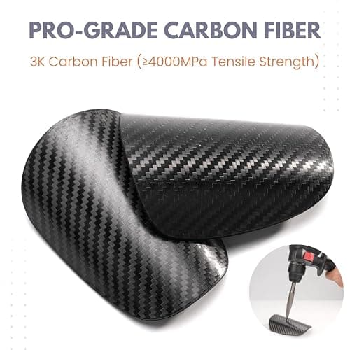 LIGVIV Mini Soccer Shin Guards - Carbon Fiber Shin Pads with Portable Carrying Case for Men, Women, Youths thumbnail 3