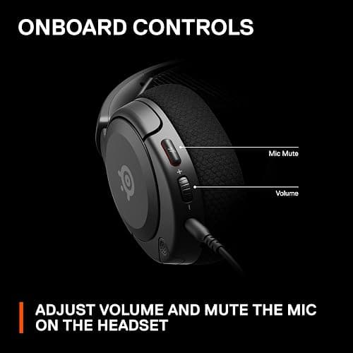 SteelSeries Arctis Nova 1 Multi-System Gaming Headset — Hi-Fi Drivers — 360° Spatial Audio — Comfort Design — Durable — Ultra Lightweight — Noise-Cancelling Mic — PC, PS5/PS4, Switch, Xbox - Black thumbnail 12