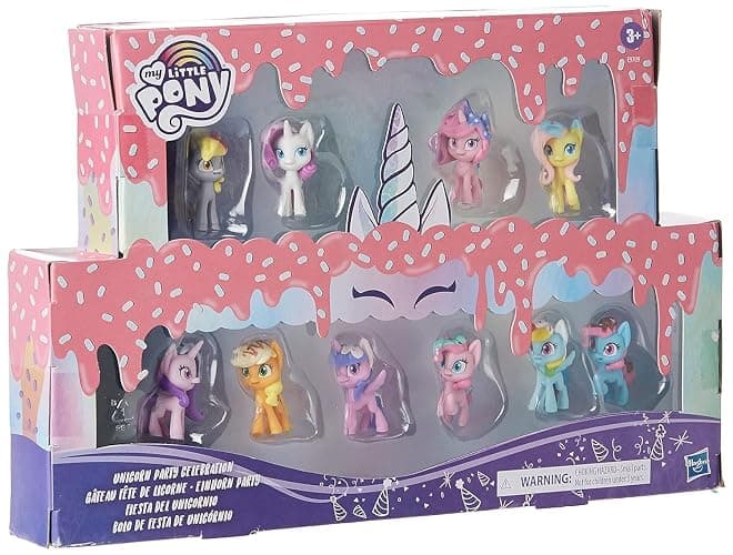 My Little Pony Unicorn Party Celebration Mini Figure 10-Pack - Image 1
