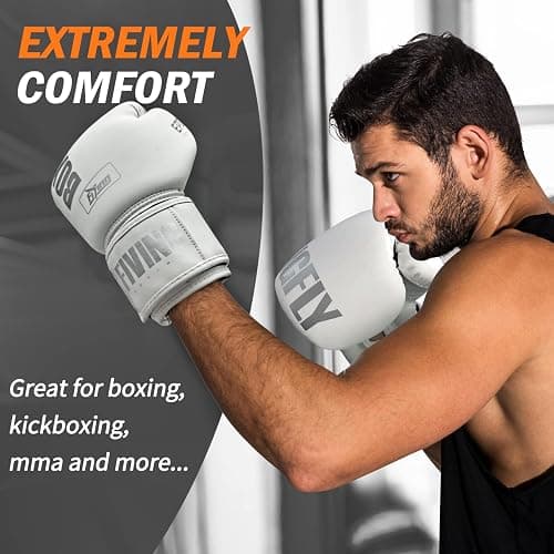 FIVING Boxing Gloves for Men and Women Suitable for Boxing Kickboxing Mixed Martial Arts Muay Thai MMA Heavy Bag Training thumbnail 5
