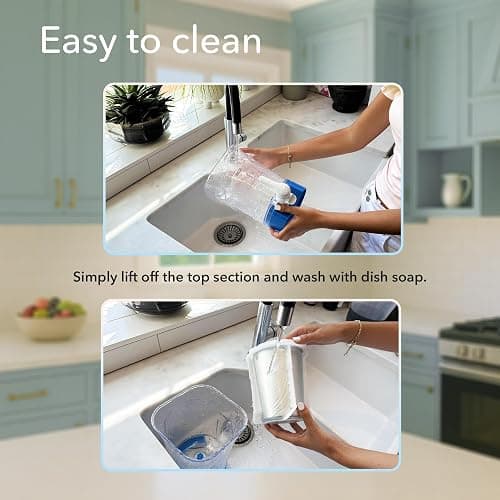 Mr Slushee Slushie Machine for home, New and Improved Countertop Slushy Maker for Kitchen, 34 fl oz, Ice Cold Frozen Slush Drink, Slushy Cup, Turns Your Favorite Sodas into Slushies. thumbnail 5