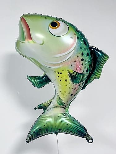 6Pcs Fish Balloons/O fishally One First Birthday/Realistic Carp Tuna Salmon Balloons/Gone Fishing Baby Shower Decorations/Let’s Go Fishing/Little Fisherman Fish Fest/Fishing Tournament Enthusiast Gift thumbnail 4