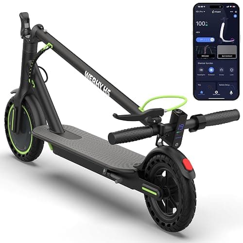 Electric Scooter, 10"/8.5" Solid Tire, 500W/350W Powerful Motor & 19/22 MPH Top Speed, 28/25/22/16 Miles Long Range, Folding E Scooter with Dual Braking for Teens and Adults - Image 1
