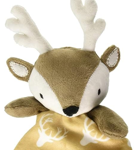 Levtex Home - Baby Deer Security Blanket - Soft and Cuddly Lovey - Plush - Tan, Taupe, Brown - Nursery Gift thumbnail 3