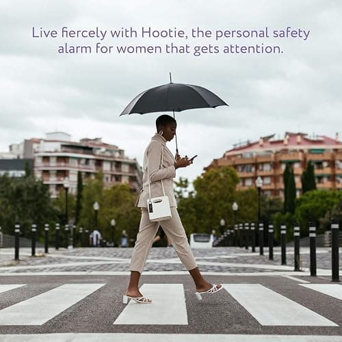 Hootie Personal Safety Alarm for Women, Men, & Kids - Keychain Alarm, Self Defense Strobe & Siren, Security Siren Keychain with 130dB Self Defense Siren & Strobe Light - Mint thumbnail 9