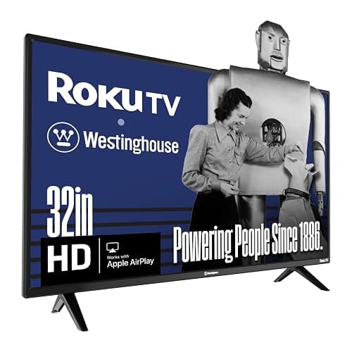 Westinghouse Roku TV - 32 Inch Smart TV, HD Television with Wi-Fi Connectivity and Mobile App, Flat Screen, Bluetooth, Compatible with Apple AirPlay, Alexa and Google Assistant - Image 1
