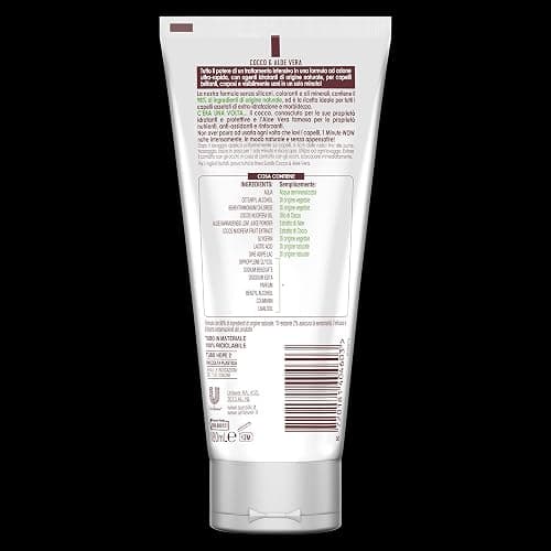 Sunsilk, Trattamento Intensivo 1 Minute Wow, Maschera Capelli Secchi, con Cocco e Aloe Vera, 98% di Ingredienti di Origine Naturale, Senza Siliconi, Coloranti e Oli Minerali, 6 Pezzi da 180ml thumbnail 2
