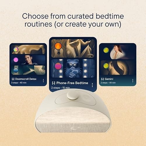 Hatch Restore 3 Sunrise Alarm Clock, Sound Machine, Smart Light (Putty) - White Noise, Screen-Free Sleep Routine thumbnail 8