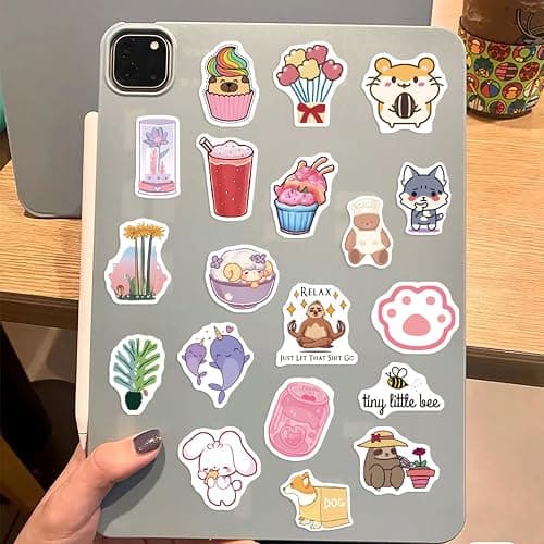 600 Pcs Cute Stickers Bulk for Kids Girls Teens Adults,Waterproof Cute Animal Stickers Pack for Water Bottles Laptop Phone,Teacher Prizes Sticker for Kids Classroom School thumbnail 6