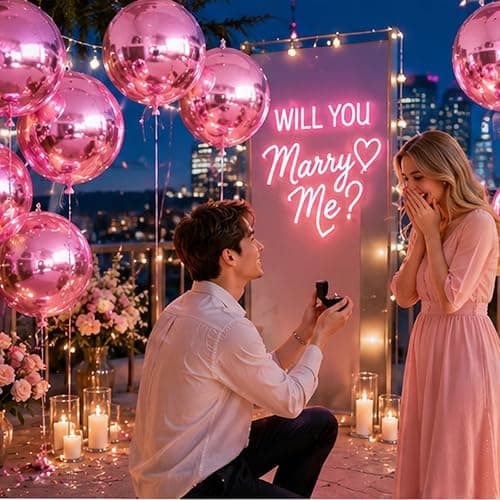 14 Pcs Pink Round Foil Balloons Light Baby Pink Metallic 4D Balloons | Pink Mylar Balloon Chrome for Pink Cute Halloween Christmas Birthday Baby Shower Anniversary Grad New Year Party Decorations thumbnail 7
