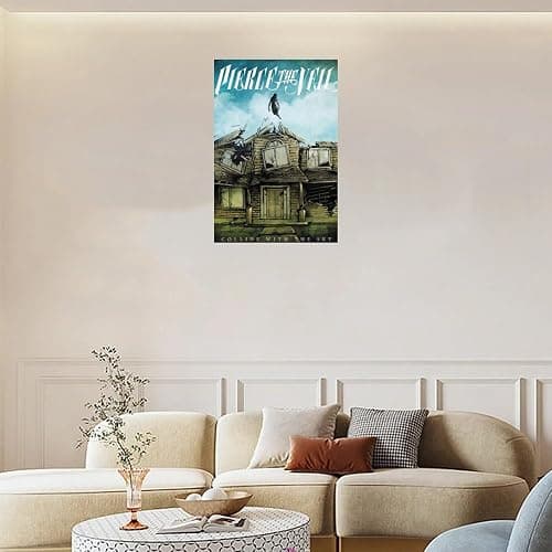 clould fitness Pierce The Veil by Collide with The Sky Canvas Poster Bedroom Decor Office Room Decor Gift Unframe-style 12x18inch(30x45cm) thumbnail 3