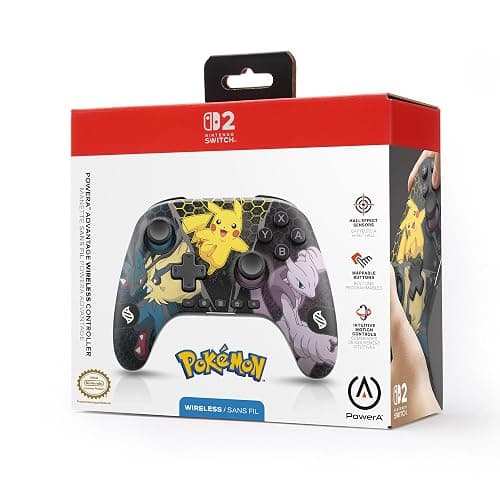 PowerA Advantage Wireless Controller for Nintendo Switch 2 - Pokémon: Mega Evolutions, Officially Licensed, Hall Effects, Mappable Buttons, Pro Controller, C Button, Motion Controls thumbnail 2