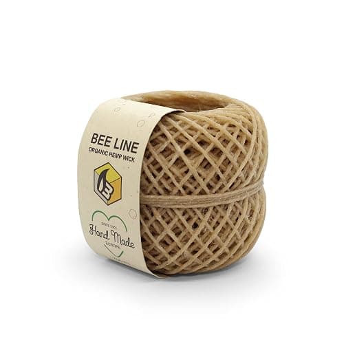 Hemp Wick Bundle Pack: 200 FT Beeline Roll + 1 Hemplights Wick Lighter (Black) thumbnail 5
