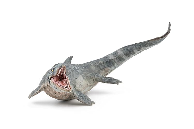 Papo - Mosasaurus Figure - Prehistoric Marine Reptile Toy for Kids Age 3+ - Hand Painted Cretaceous Predator with Realistic Details - 25.5 x 15 x 11 cm - Plastic Dinosaur Toy - 55088 thumbnail 5